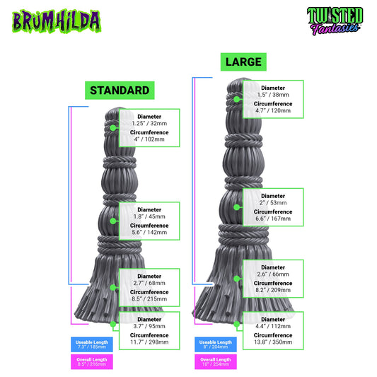 Brümhilda the Witches Broom Dildo