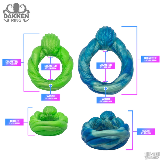 DAKKEN Tentacle Cock Ring