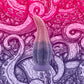 DAKKEN is a tentacle dildo. A girthy, full-bodied fantasy dildo in the shape of an octopus' tentacle. The DAKKEN tentacle dildo has small suckers running down the insides of each tentacle -- adorning you with a ribbed sensation.